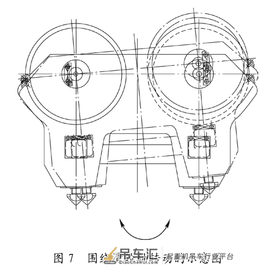 新型集装箱门式起重机十二绳承载双向防摇技术