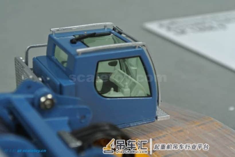 利勃海尔LR1600履带式起重机模型 –(2)主车穿线
