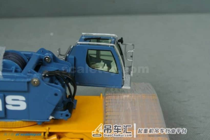 利勃海尔LR1600履带式起重机模型 –(2)主车穿线