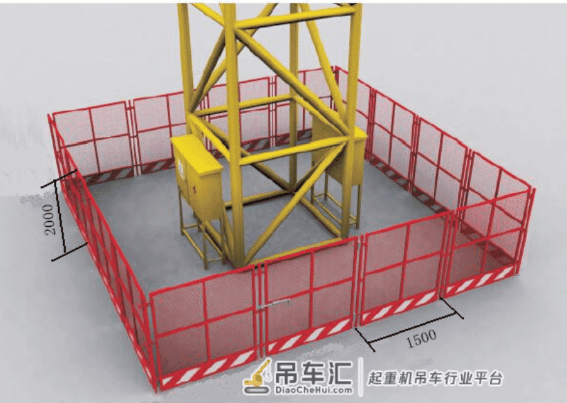 塔式起重机安全文明施工标准化做法,三维图解!
