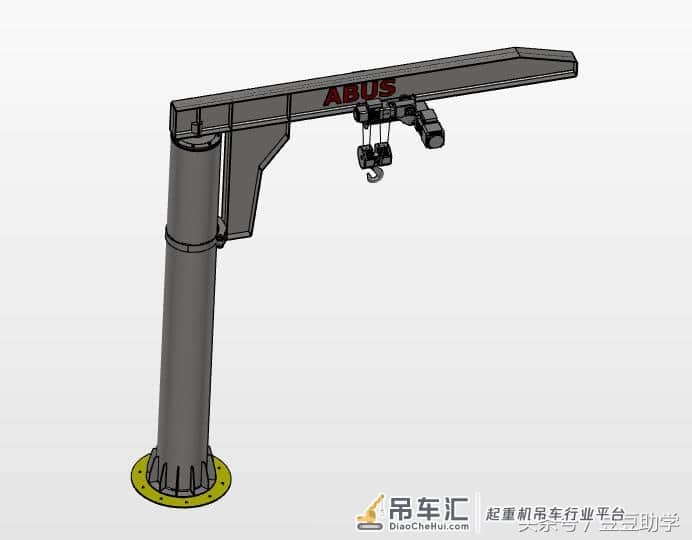 3t悬臂吊模型