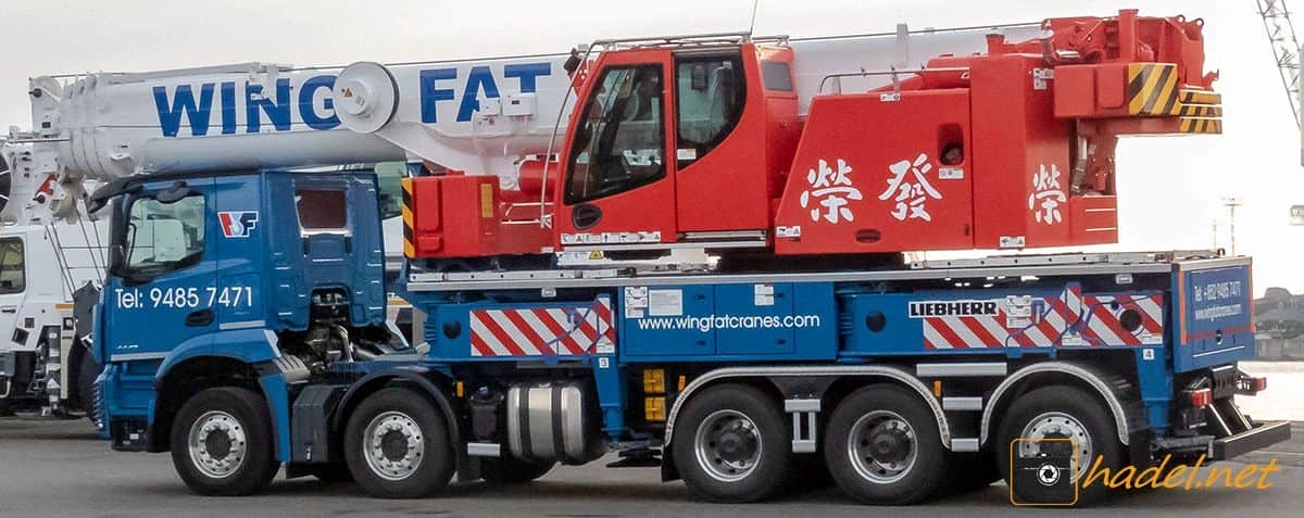 卡车底盘的吊车,你见过吗?德国利勃海尔造!