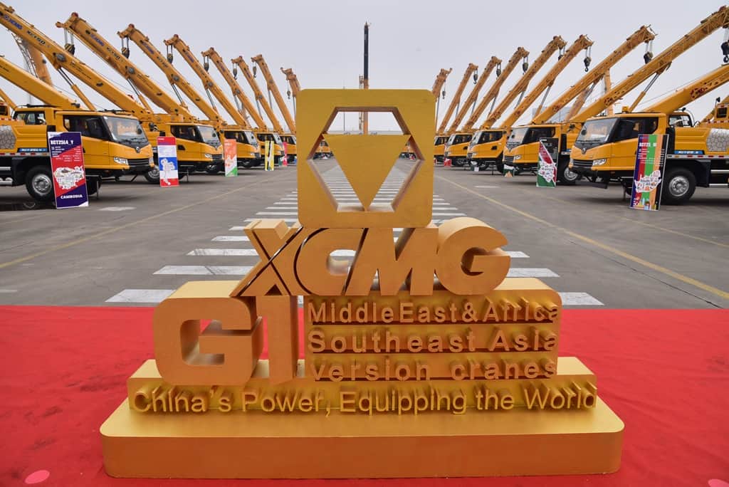 全球放大招!全球首发“区域版”定制起重机!徐工G一代25款产品批量走入世