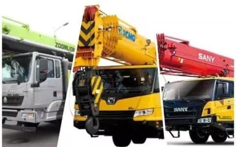 2018中联、徐工、三一汽车起重机市场品牌对比分析