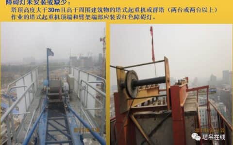 塔式起重机安全防护装置存在的问题分析