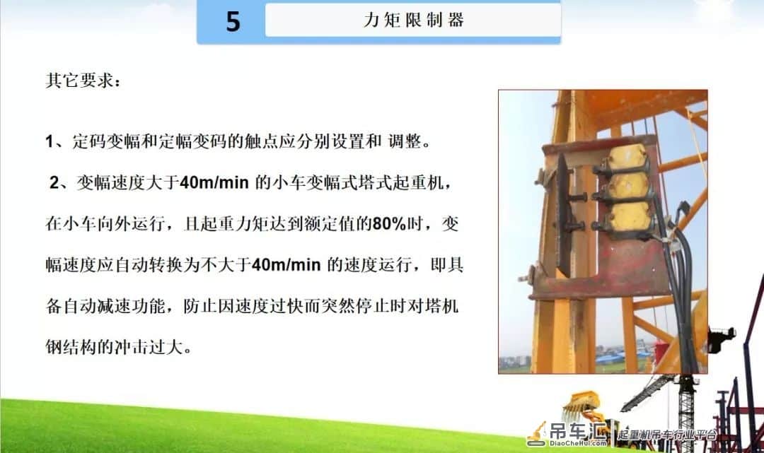 塔式起重机安全装置简介培训PPT