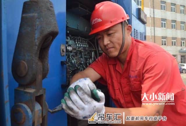 烟台:他21年重复做着一件事,开吊车开出个“齐鲁首席技师”
