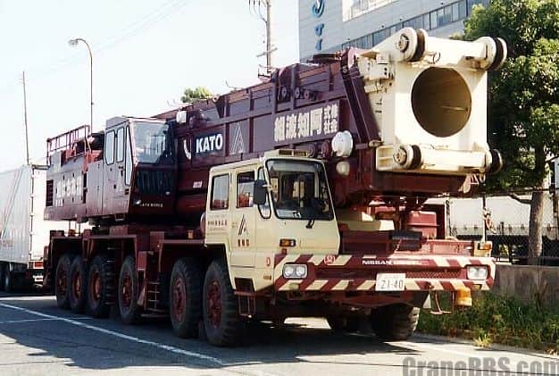 世界首款6轴起重机 日本加藤KATO NK-5000起重机