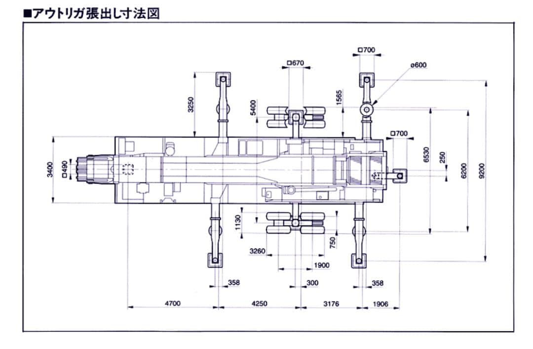 世界首款6轴起重机 日本加藤KATO NK-5000起重机