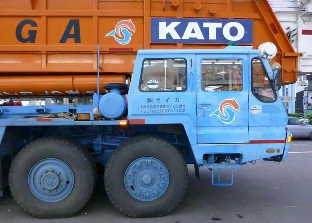 世界首款6轴起重机 日本加藤KATO NK-5000起重机
