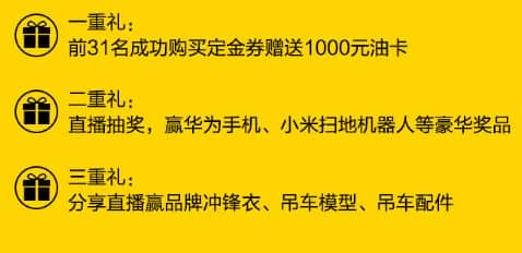 开门大礼 200元抢定三一8吨汽车起重机首发预售资格
