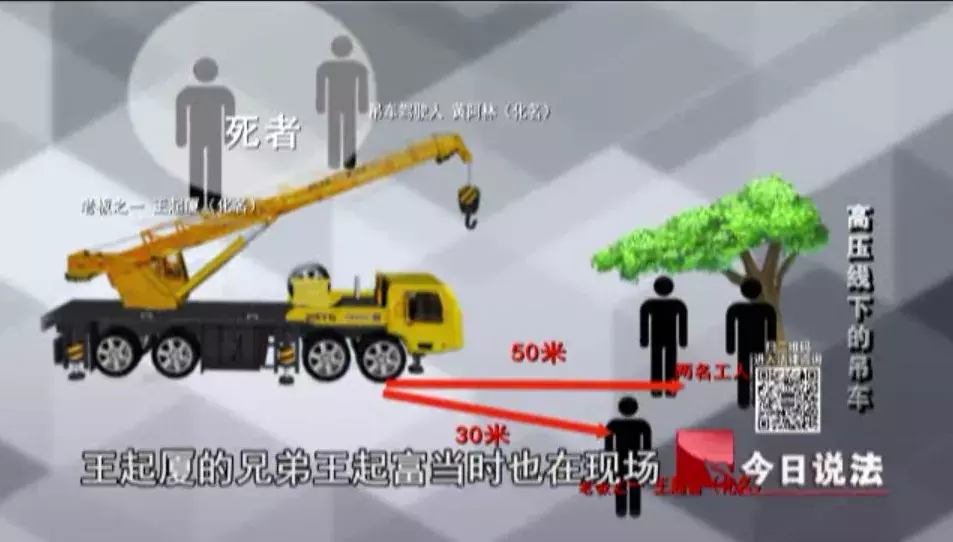 今日说法|大吊车碰触高压线,司机与老板被电击身亡,牵出连环诉讼