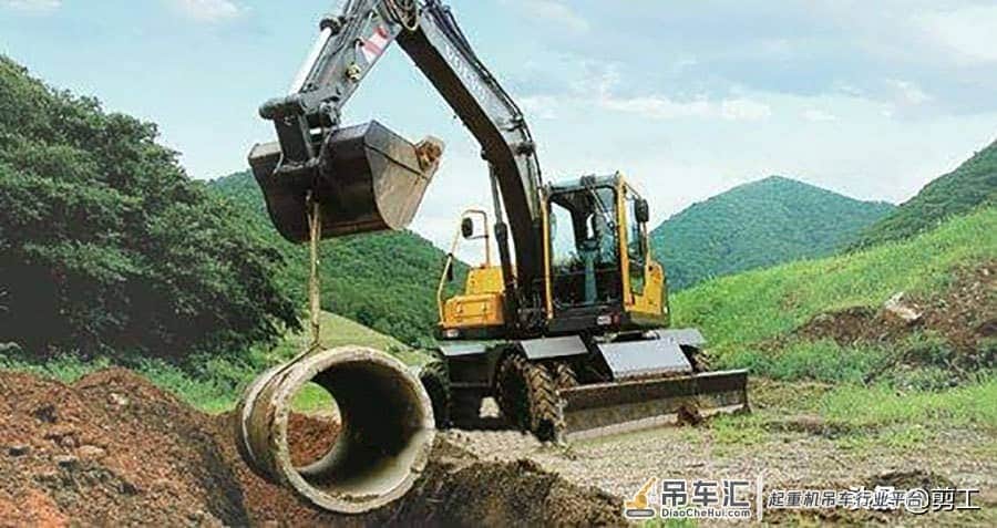 一个小环让挖机变吊车 没花一分钱改装费!