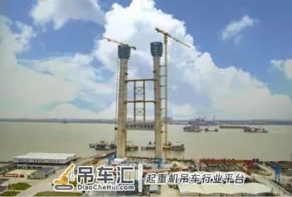 施工典范丨中联重科塔机参建十三五重点工程瓯江北口大桥 攻克三大施工难题