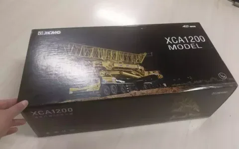 徐工XCA1200起重机仿真模型