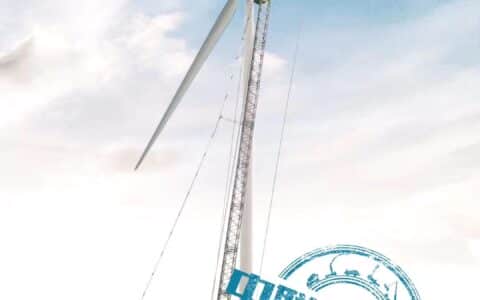 152米、2.2 MW，中联重科ZCC9800W履带起重机创造国内风电吊装新高度