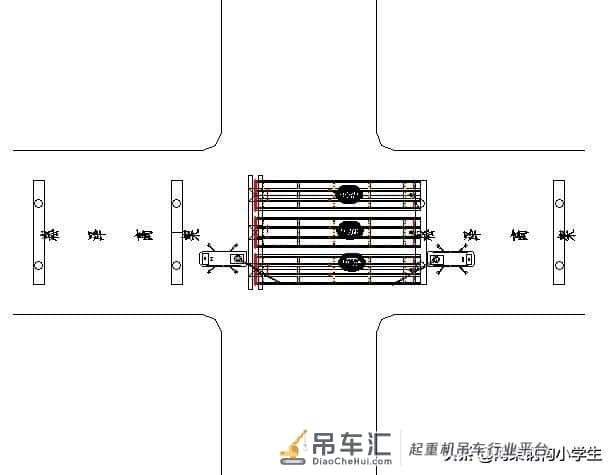 钢-砼组合叠梁安装工艺及吊车选型(55米跨)