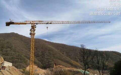 北京海拔最高塔吊！国家高山滑雪中心有新进展