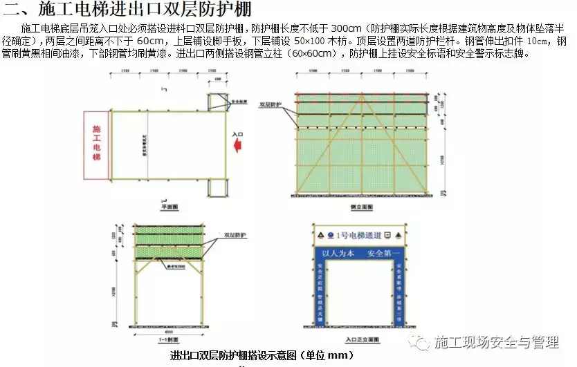 施工现场安全防护标准化图集(临电,塔吊,施工电梯等)