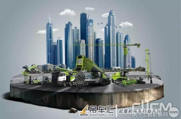 “绿巨人”中联重科起重机产品强势出征2019德国宝马展