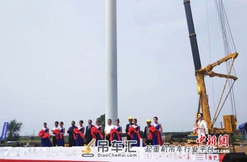 90吨吊举140米 徐工XCA1600挑战陆上风电安装新高度