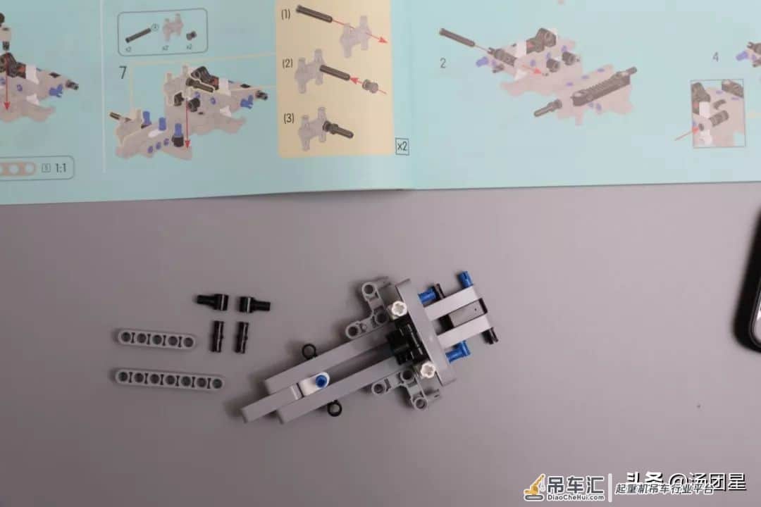非常愉悦的拼装体验,小米积木工程吊车