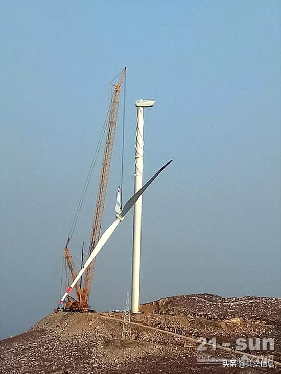 徐工全新风电吊装利器再攀165米新高度