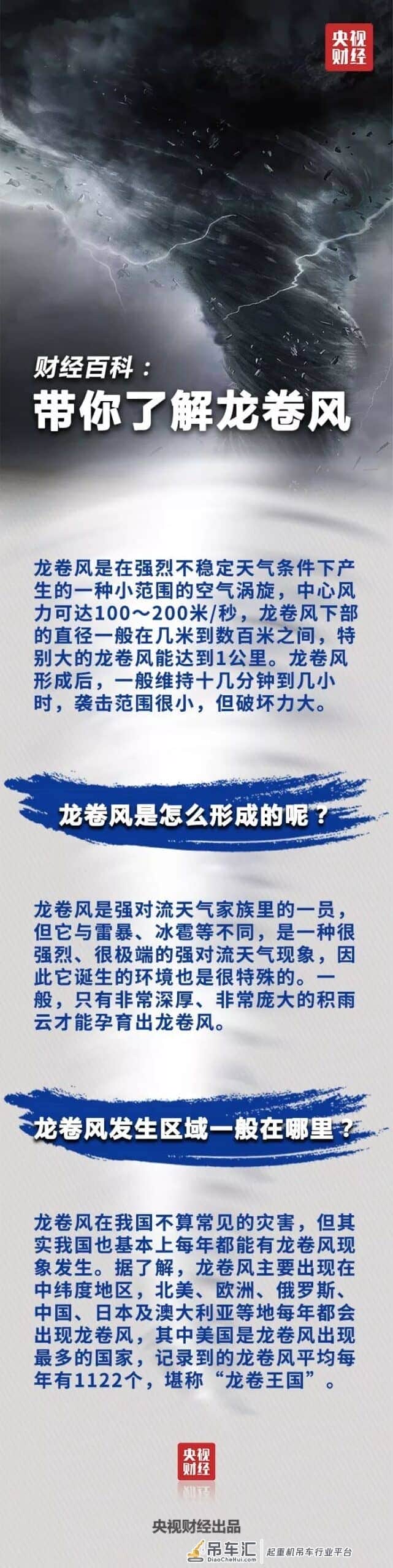 龙卷风直冲卧室,支离破碎!吊车被卷飞十多米!龙卷风预报仍是世界难题,遇到该怎么办