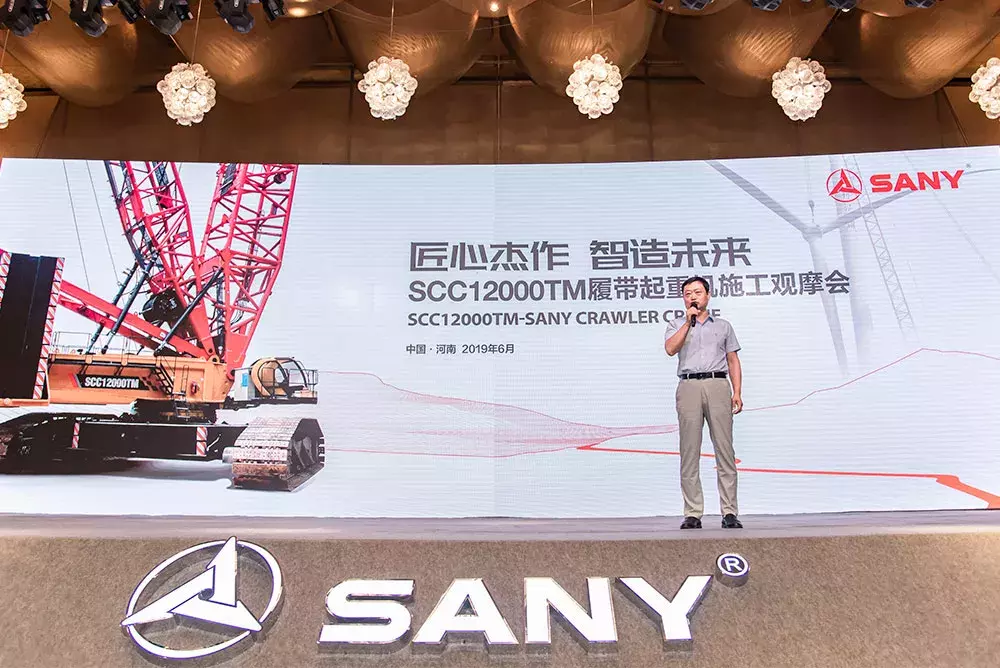 三一SCC12000TM起重机河南施工开放观摩，尽是你不知道的细节