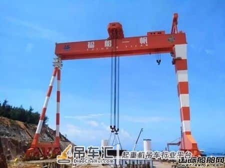 福建最大龙门吊！中船九院交付福船一帆1200吨龙门吊