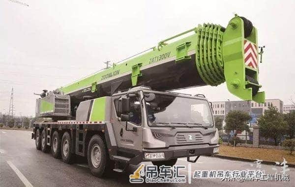 中联重科ZAT1300V753起重机新品面世