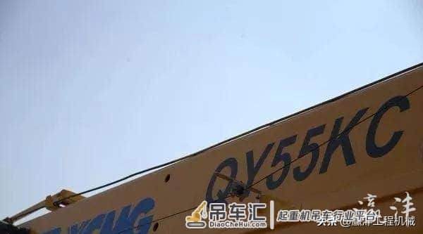 徐工起重机KC系列家族又添一员猛将 55KC即将上市