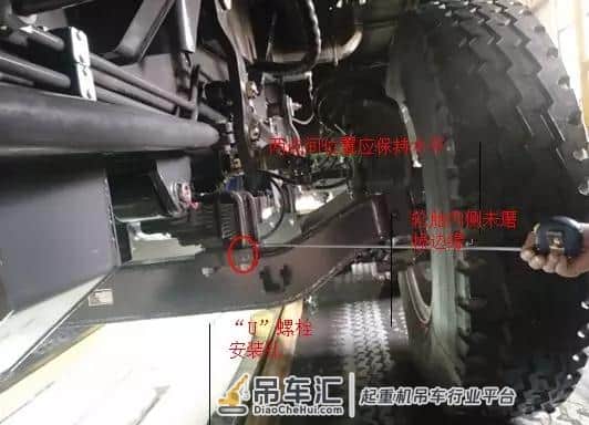 汽车吊前桥轮胎单边磨损异常怎么处理？