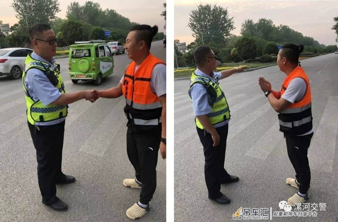 漯河:32吨大型吊车在市区“游荡”......
