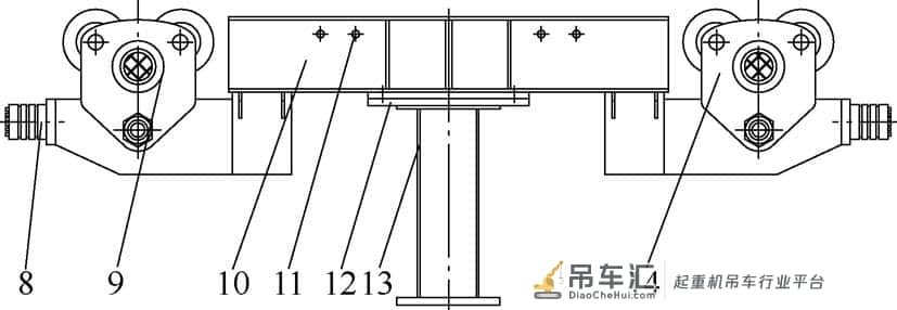一种伸缩臂式低净空起重机