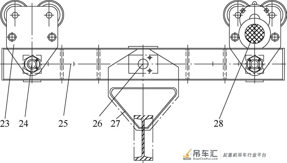 一种伸缩臂式低净空起重机