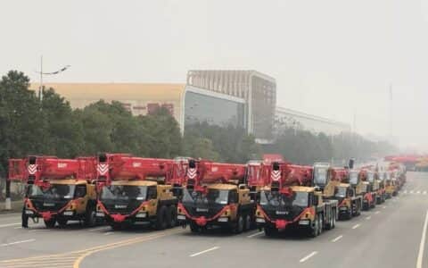 燃爆！100台三一起重机远征乌兹别克，参建中亚首个核电站