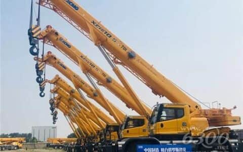 越野轮胎起重机“走出去”，上半年出口销量同比劲增167%