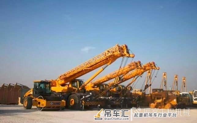 徐工越野轮胎起重机新品开道，上半年出口销量同比劲增167%