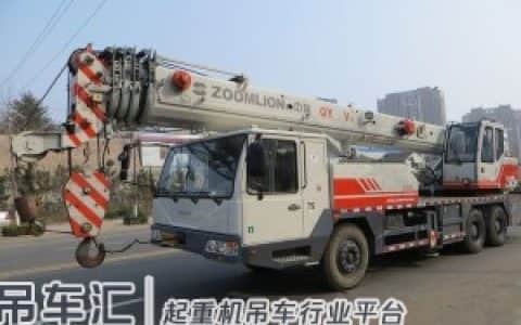 中小吨位汽车吊 吊臂拆装维修过程解析