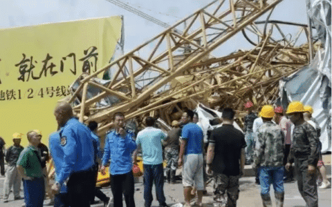 大连塔吊事故致司机不幸身亡 网友：塔吊为什么会突然倒塌