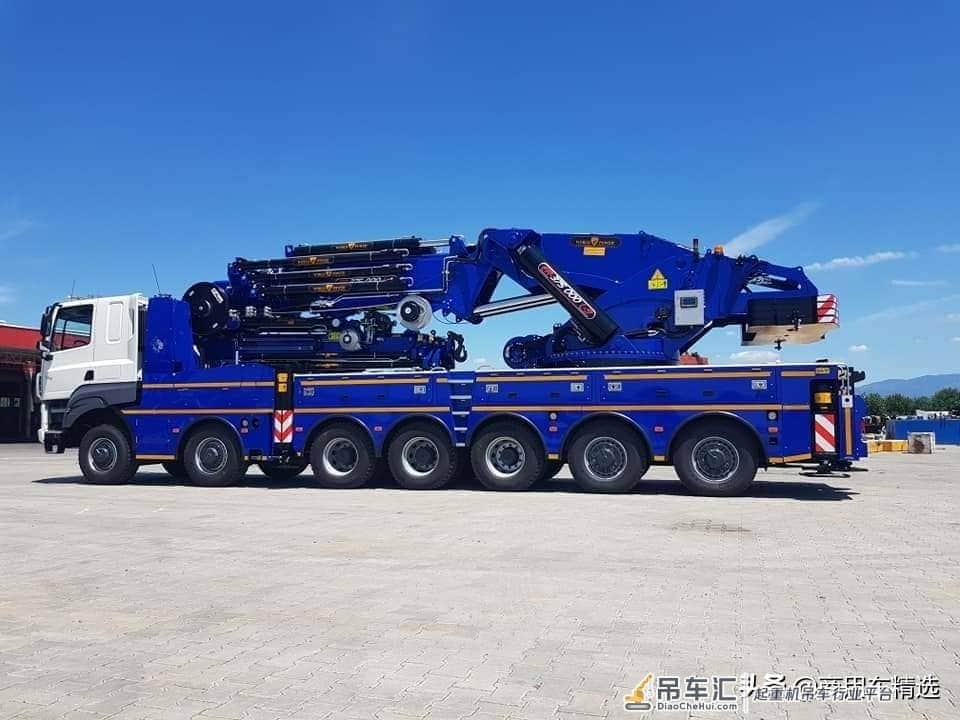 14x12七轴超长怪兽 530马力太脱拉凤凰起重机改造完毕