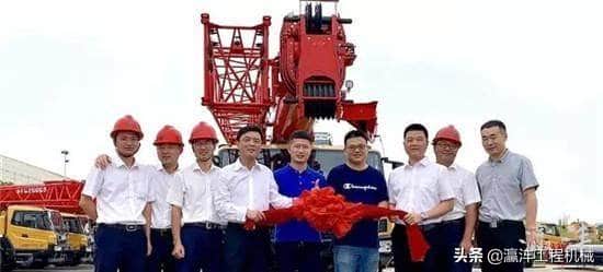三一首台数字液压起重机下线 加速数字三一、智造未来推进