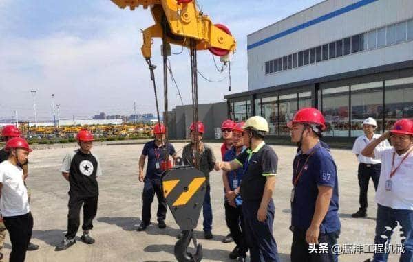 灜沣工程机械网:柳工2019起重机操作培训圆满成功