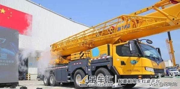 又一批大国重器震撼亮相:徐工起重机新品上市