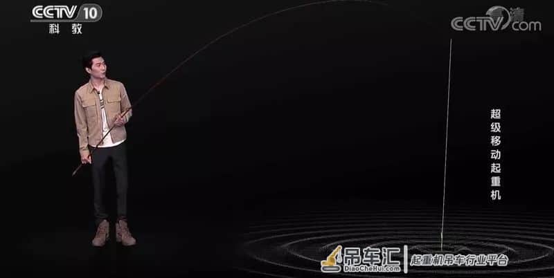 央视主持人和徐工起重机比钓鱼？比倒酒？谁会获胜？