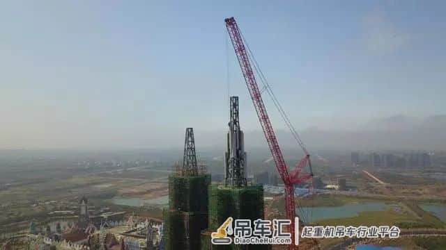 全国仅有三台！三一履带吊SCC16000 唯美施工