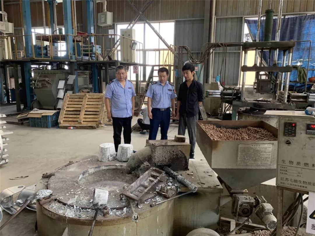 环科园分局开展冶金起重机械安全专项检查