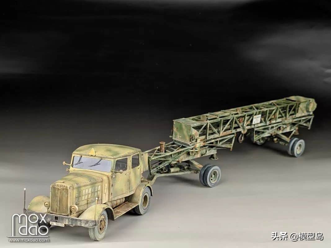 1/35 奔跑的龙门吊 德军野战吊车 TAKOM 2123 | 模型作品