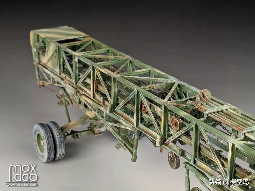 1/35 奔跑的龙门吊 德军野战吊车 TAKOM 2123 | 模型作品